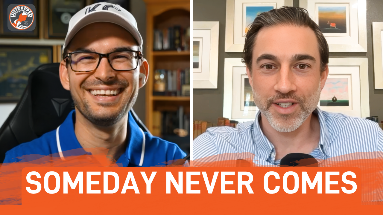Kenneth Kollasch and Ben Davis discussing the someday fallacy